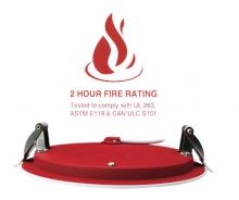  DL-FR-5CCT-4-WH - 5CCT Fire Rated Thin Line